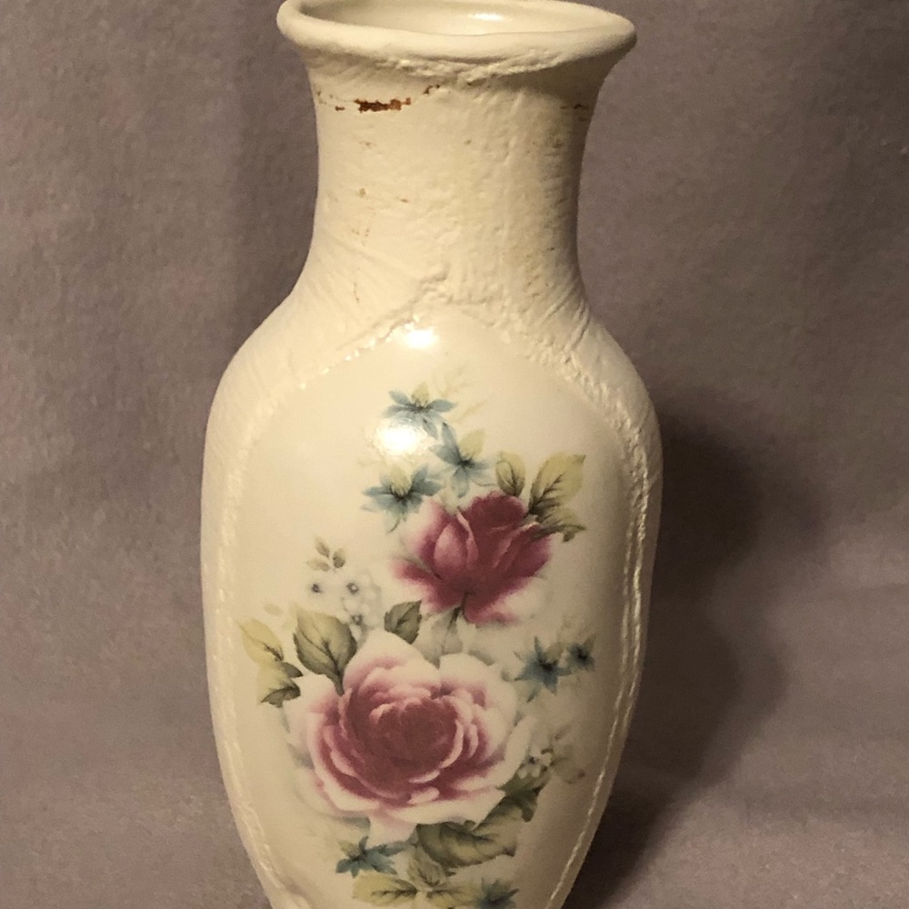 Beautiful handmade ceramic glazed vase